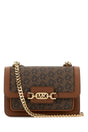 MICHAEL BY MICHAEL KORS Mini Printed Canvas and Leather Heather Shoulder Handbag