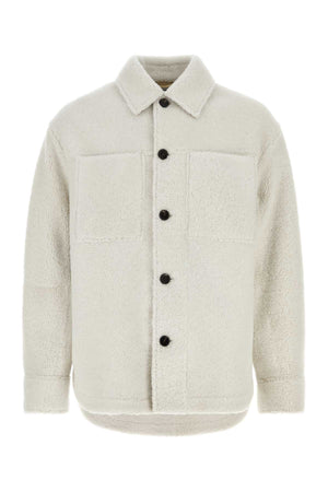 BOTTEGA VENETA Oversize Shearling Shirt for Men