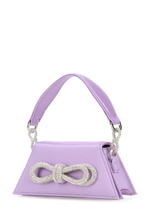 MACH&MACH Mini Lilac Satin Handbag