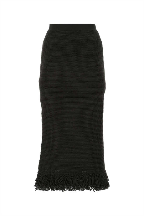 BOTTEGA VENETA Chic Cotton Skirt for Women - Perfect for 2024