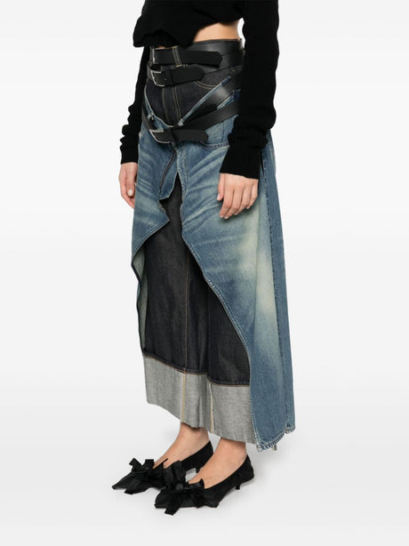 JUNYA WATANABE LAYERED LONG SKIRT