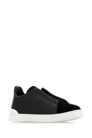 ZEGNA Triple Stitch Low Top Sneakers for Men