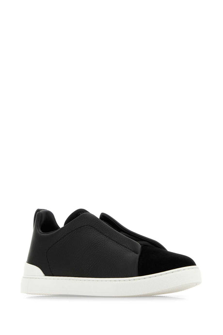 ZEGNA Triple Stitch Low Top Sneakers for Men