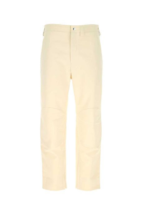 JIL SANDER Ivory Cotton Pants for Men