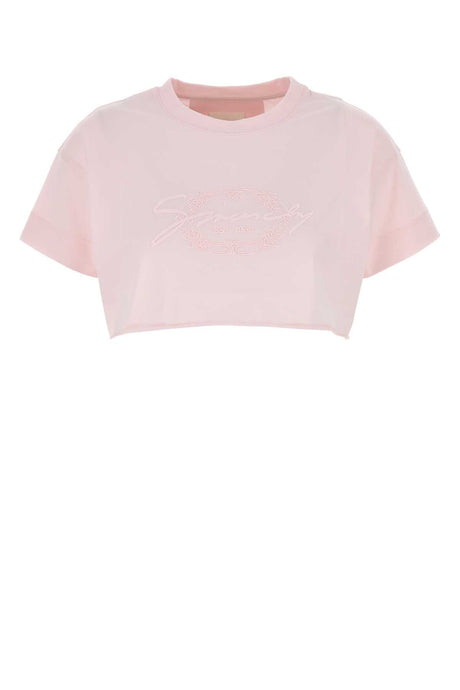 GIVENCHY Cropped Creased T-Shirt