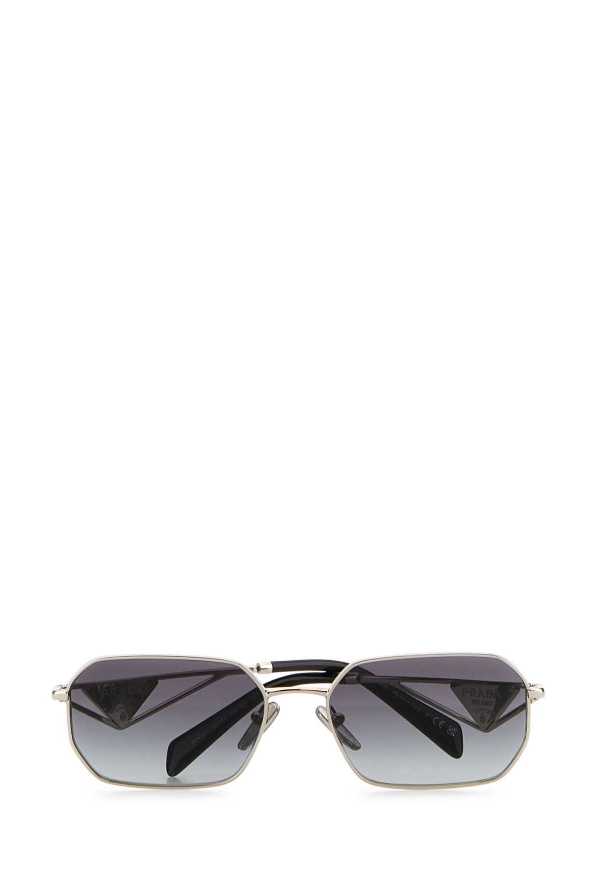 PRADA Chic Silver Metal Sunglasses