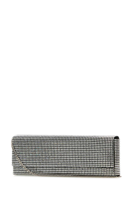 AMINA MUADDI Embellished Satin Mini Clutch - Amini Paloma (29.5 cm x 11 cm x 5 cm)