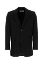 AMI Classic Black Wool Blazer for Men