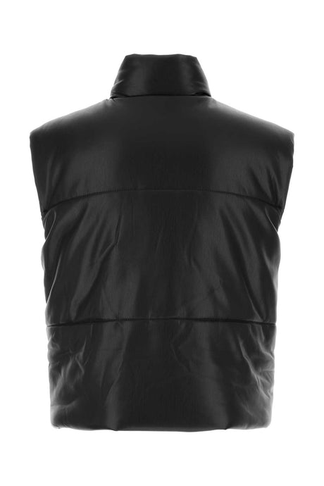 NANUSHKA Padded Jacket for Men - Black Synthetic Leather