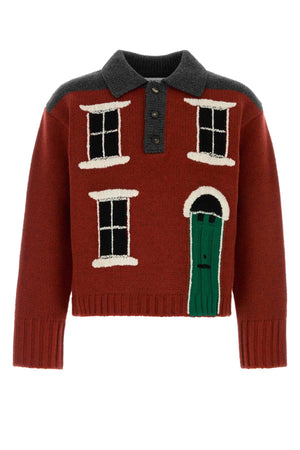 JW ANDERSON House Polo Jumper for Men