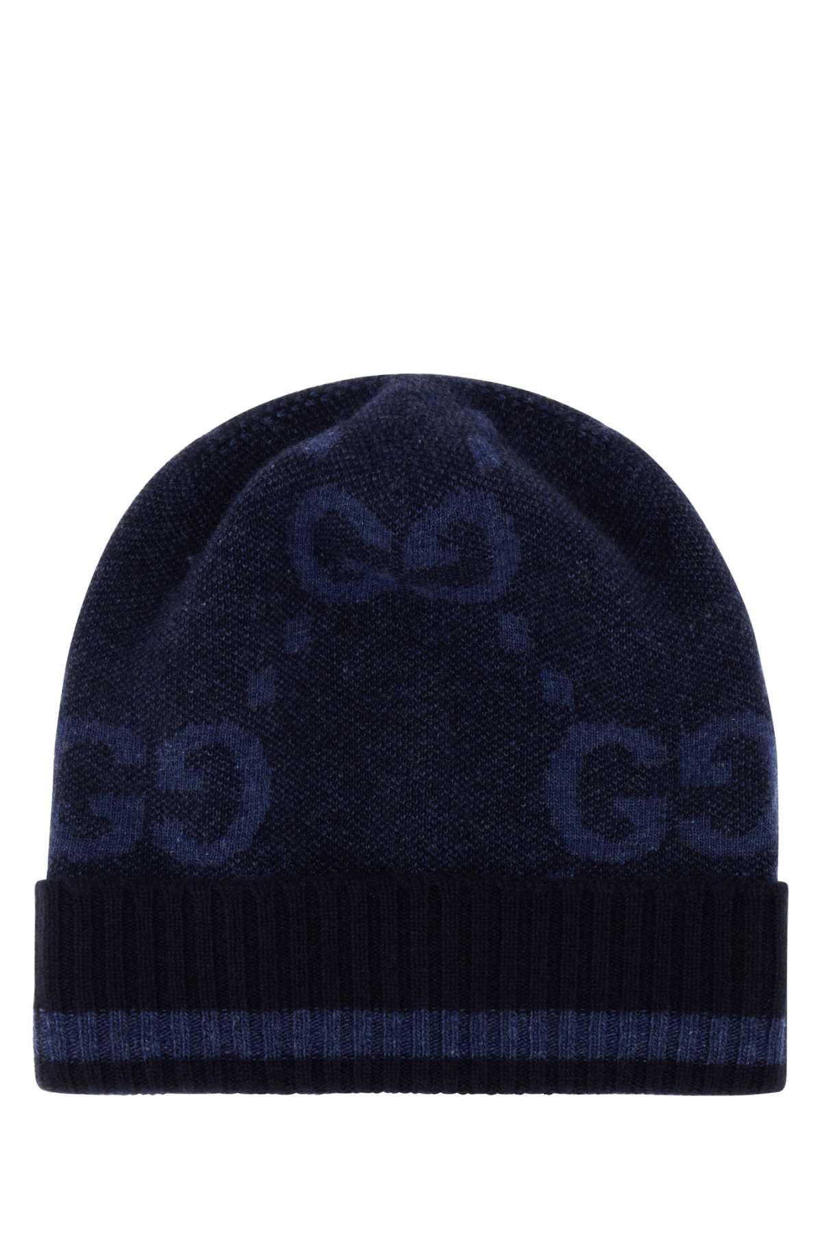 GUCCI Embroidered Cashmere Beanie Hat