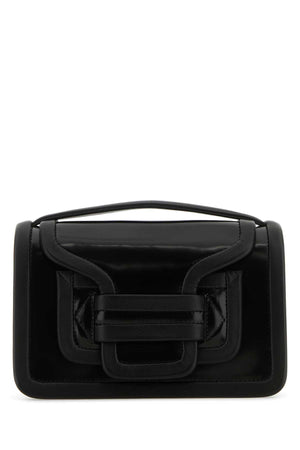 PIERRE HARDY Mini Black Leather Handbag