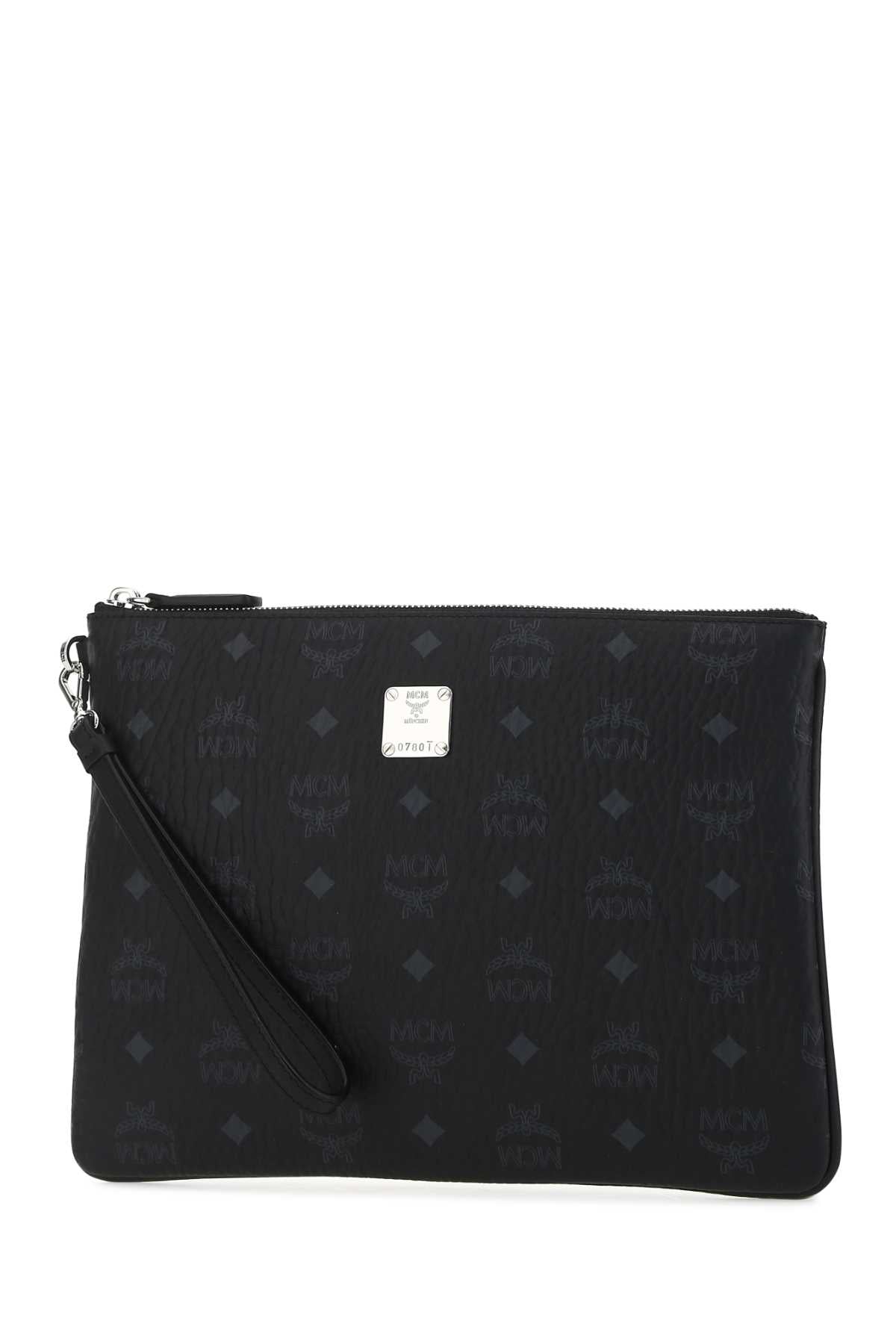 MCM Printed Canvas Clutch - Unisex Mini Accessory