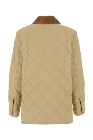 BURBERRY Chic Beige Nylon Jacket for Women