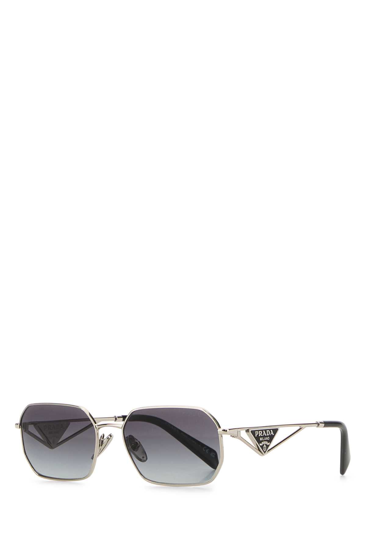 PRADA Chic Silver Metal Sunglasses