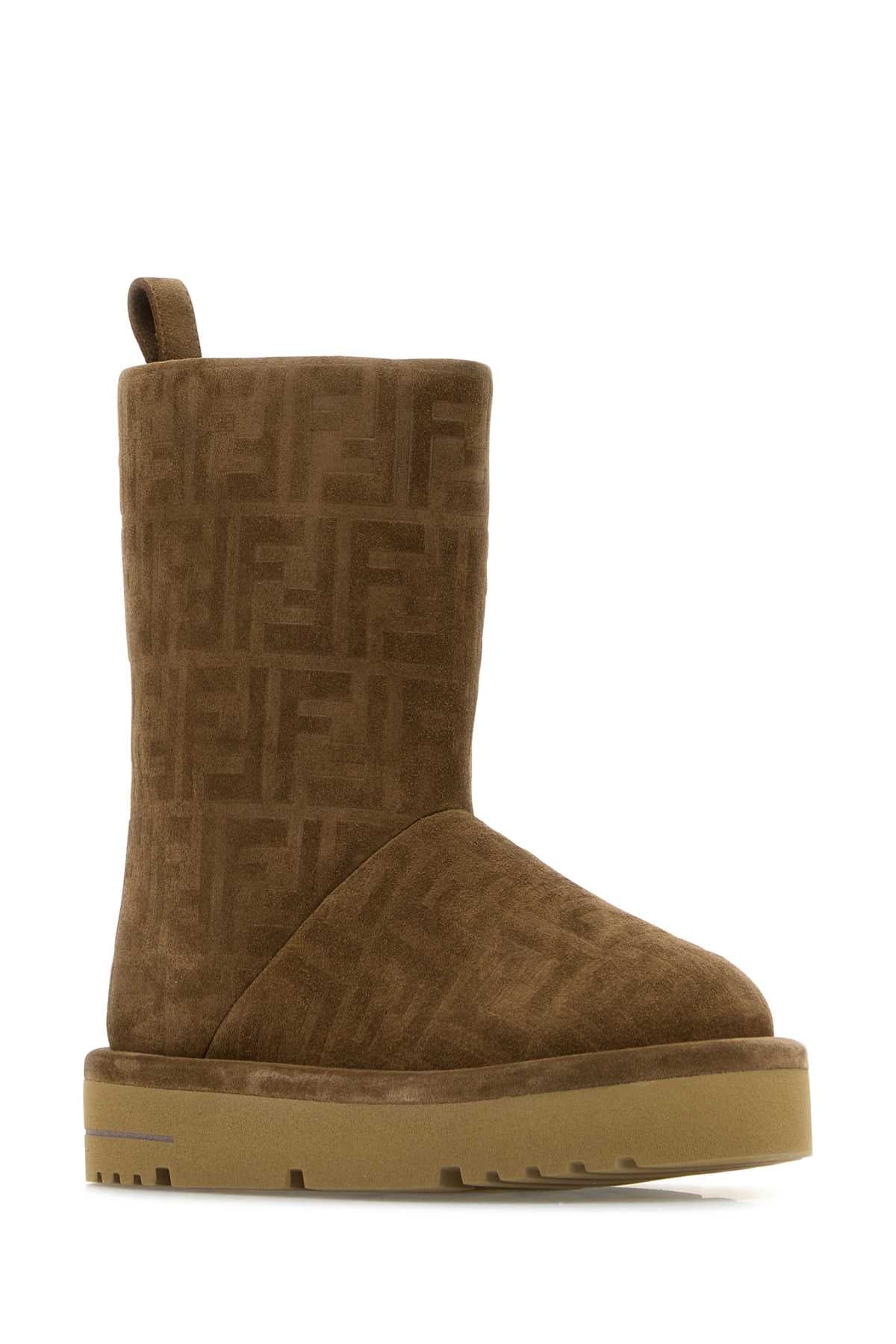 FENDI Suede Ankle Boots for Women