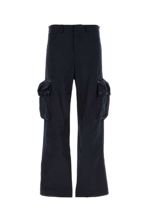 BOTTER Midnight Blue Stretch Cotton Cargo Pants (2024 Collection)