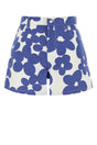 MARNI Printed Denim Shorts - Women's Mini Style