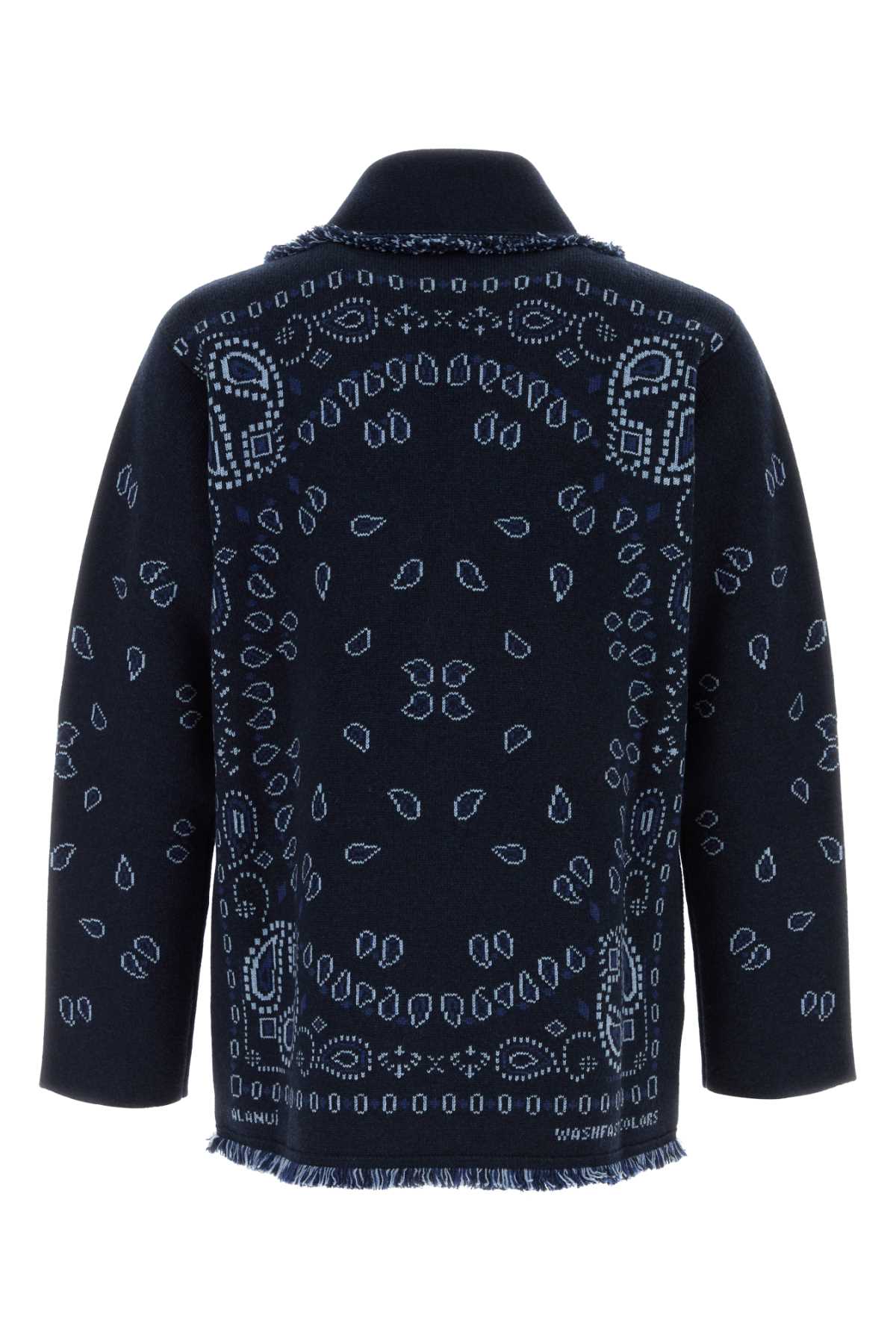 ALANUI Embroidered Jacquard Cardigan for Men