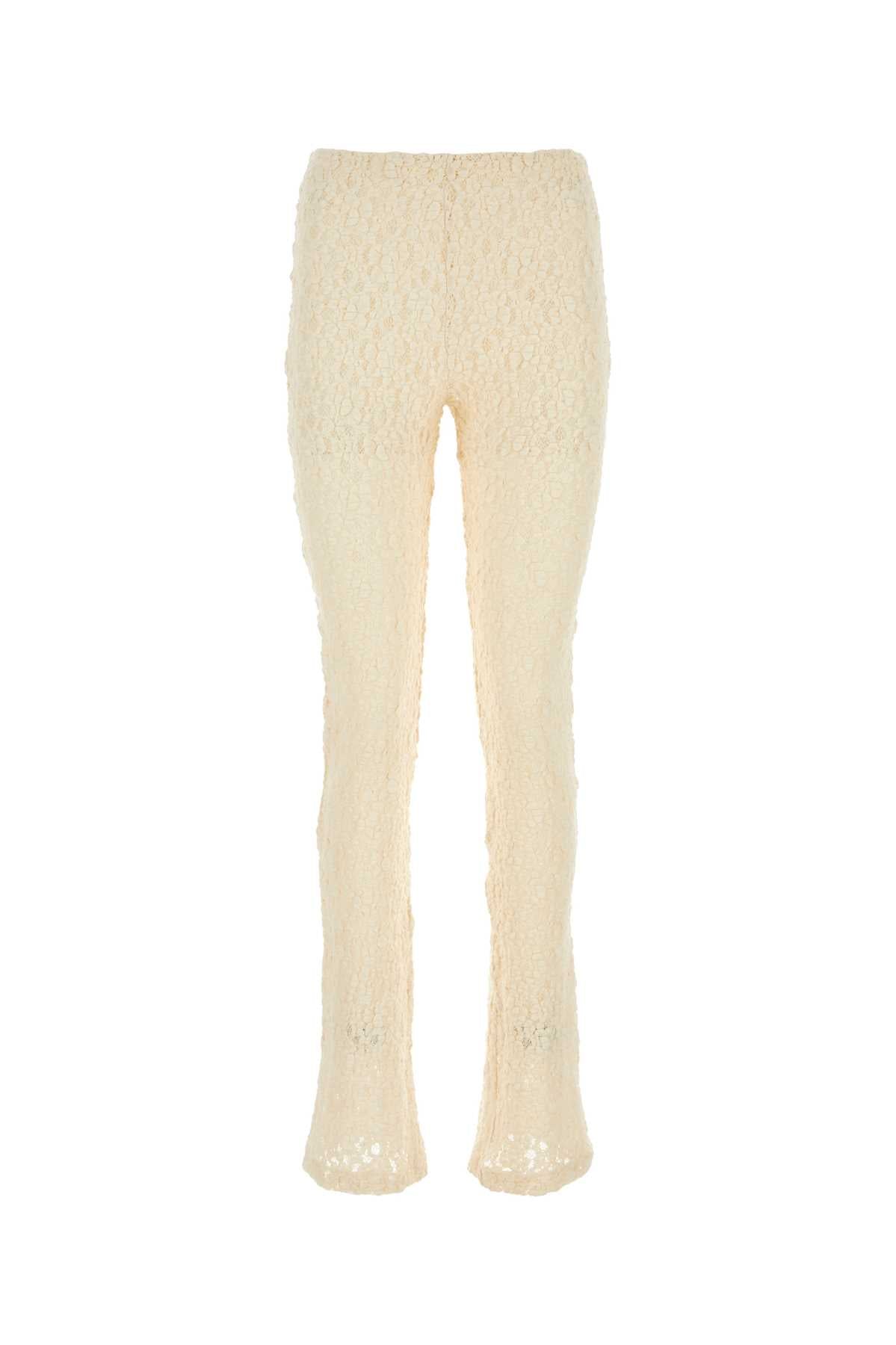 CHLOE Ivory Lace Pants for Women