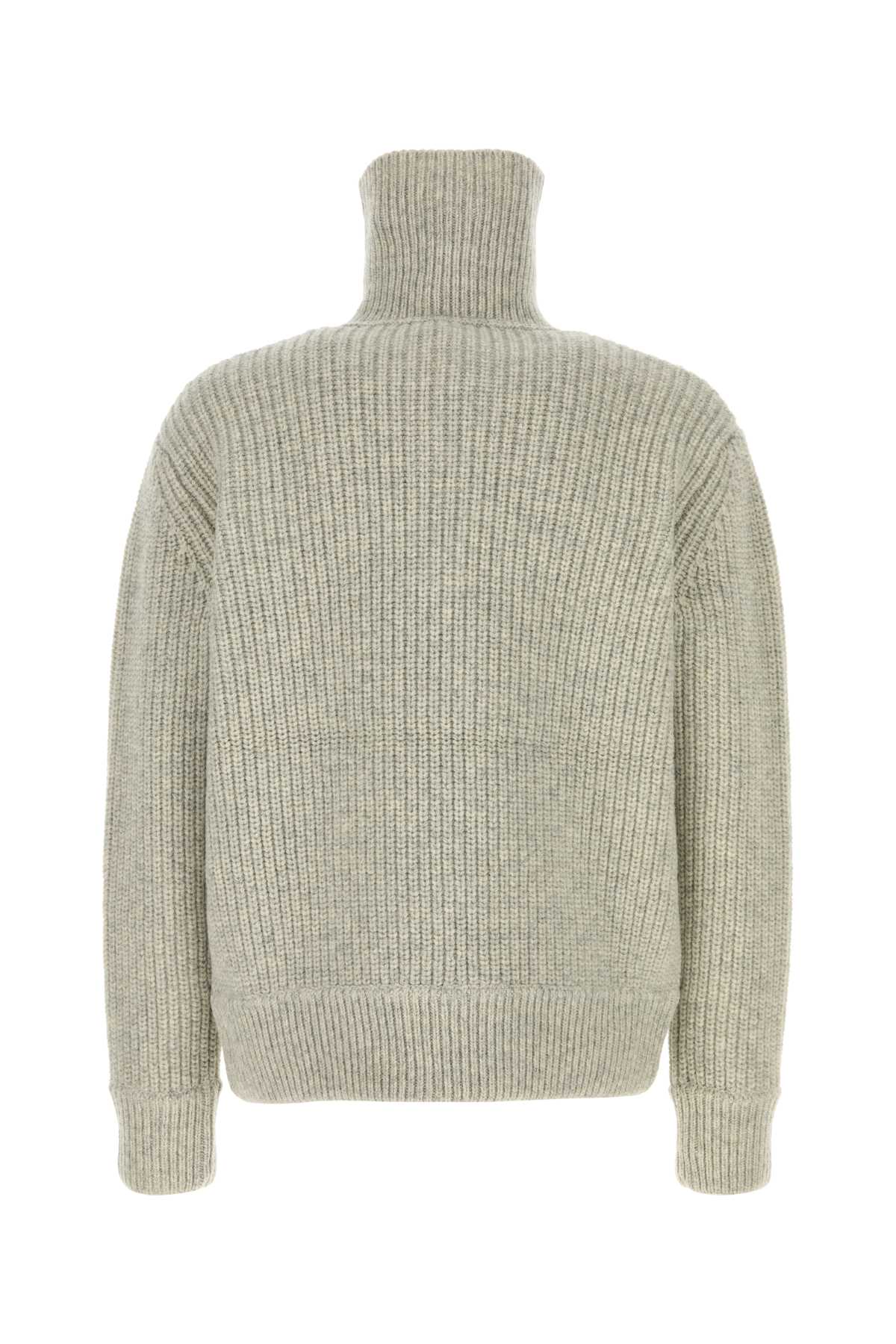 DRIES VAN NOTEN Stylish Grey Wool Sweater for Men