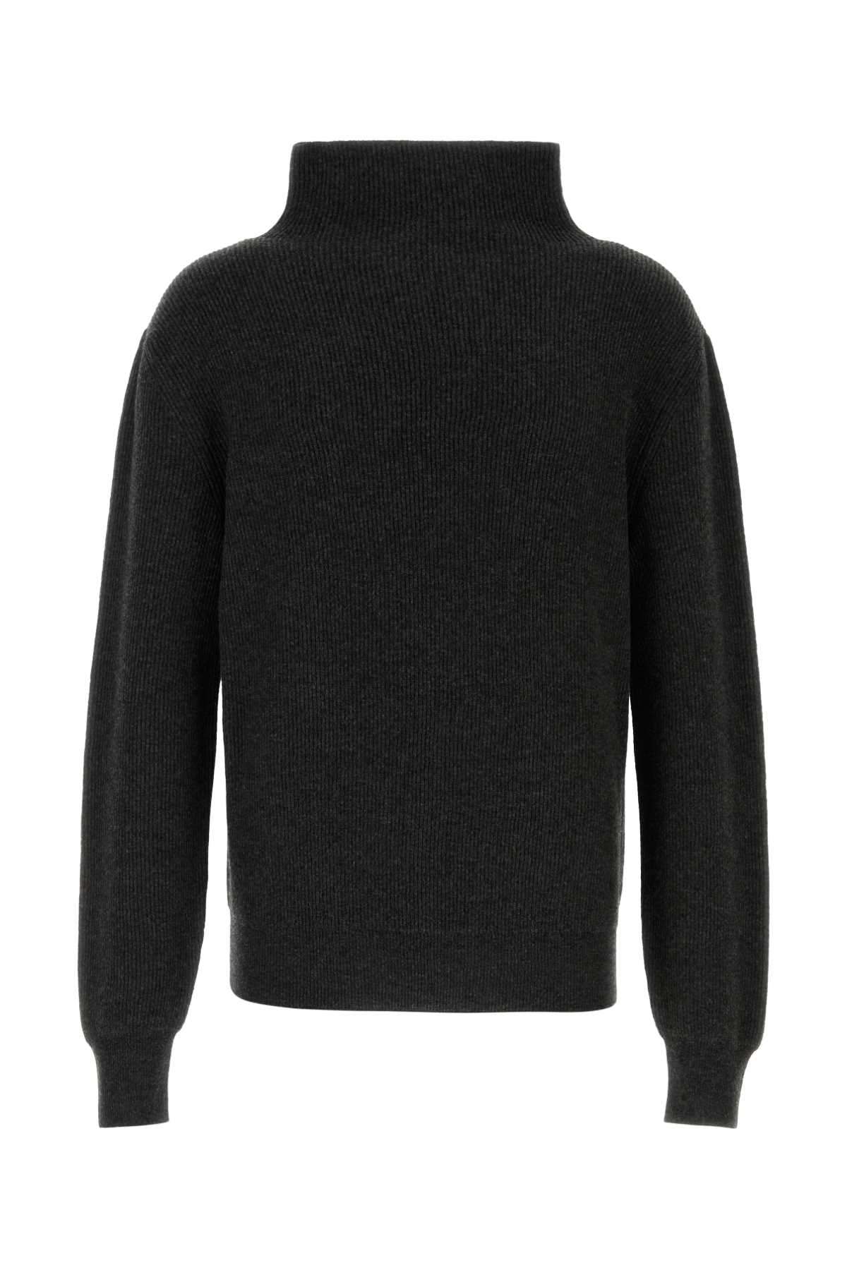 THE ROW Daniel Cashmere Sweater - Charcoal