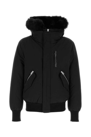 MACKAGE Men's Black Nylon Blend Down Jacket