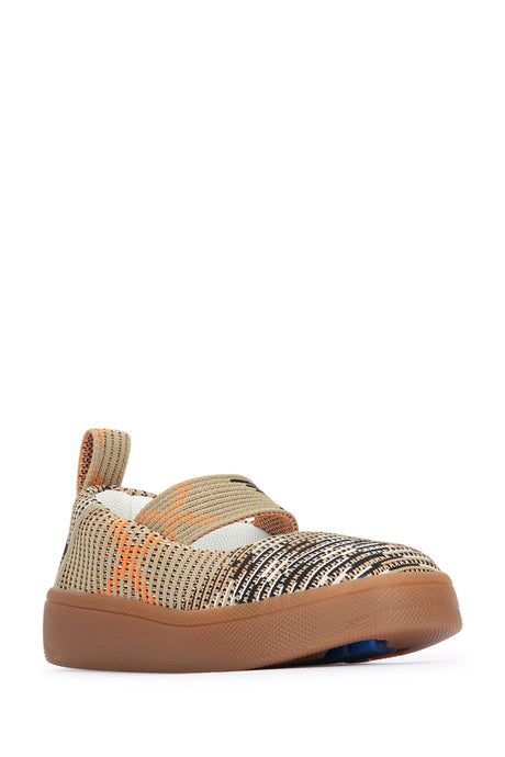 BURBERRY JR Mini Check Sneakers for Kids