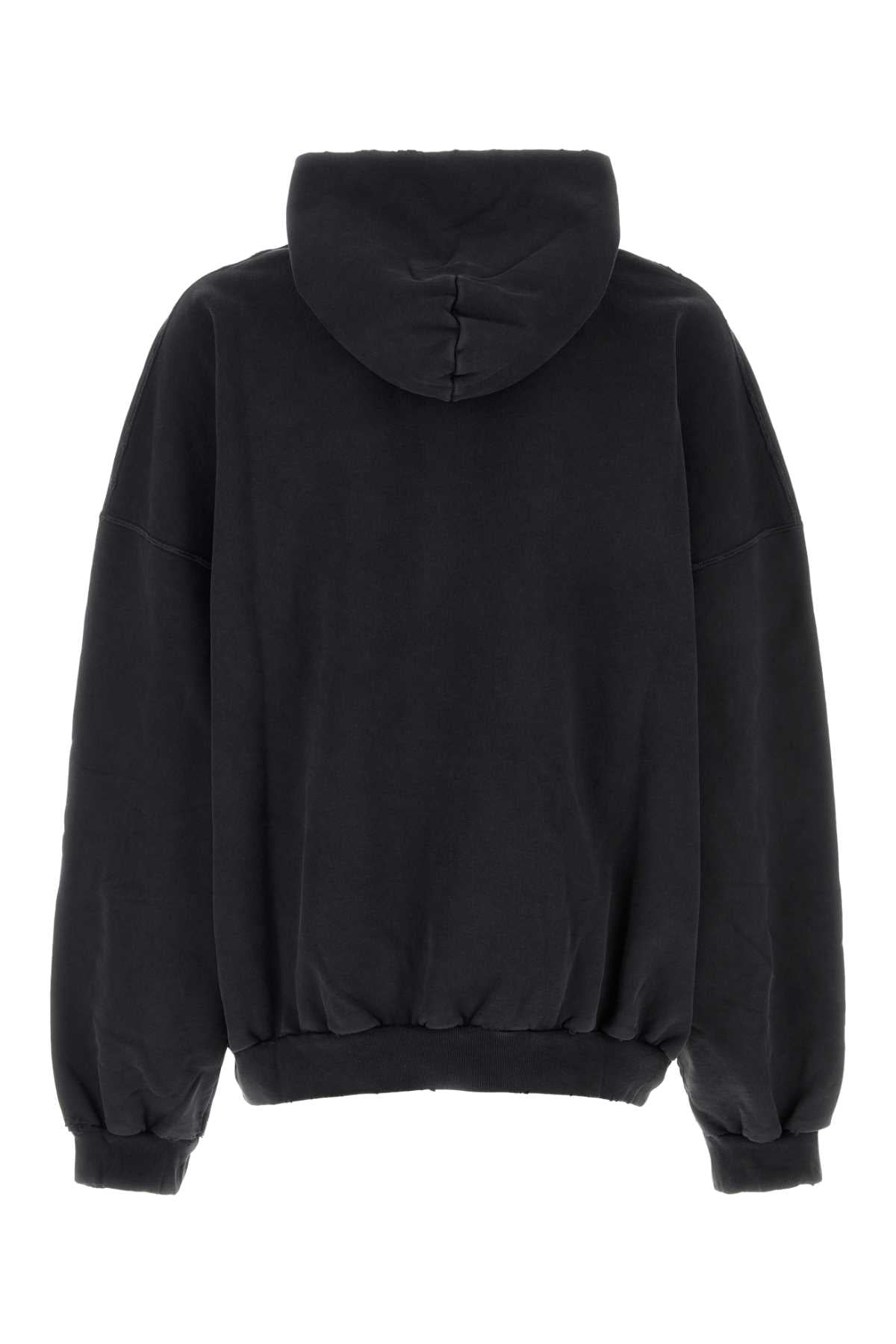 BALENCIAGA Charcoal Cotton Sweatshirt for Men