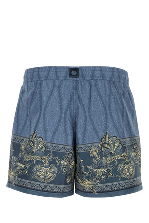 ETRO Stylish Printed Polyester Swimming Shorts