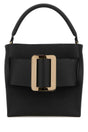 BOYY Mini Leather Handbag with Golden Accents - 21 cm