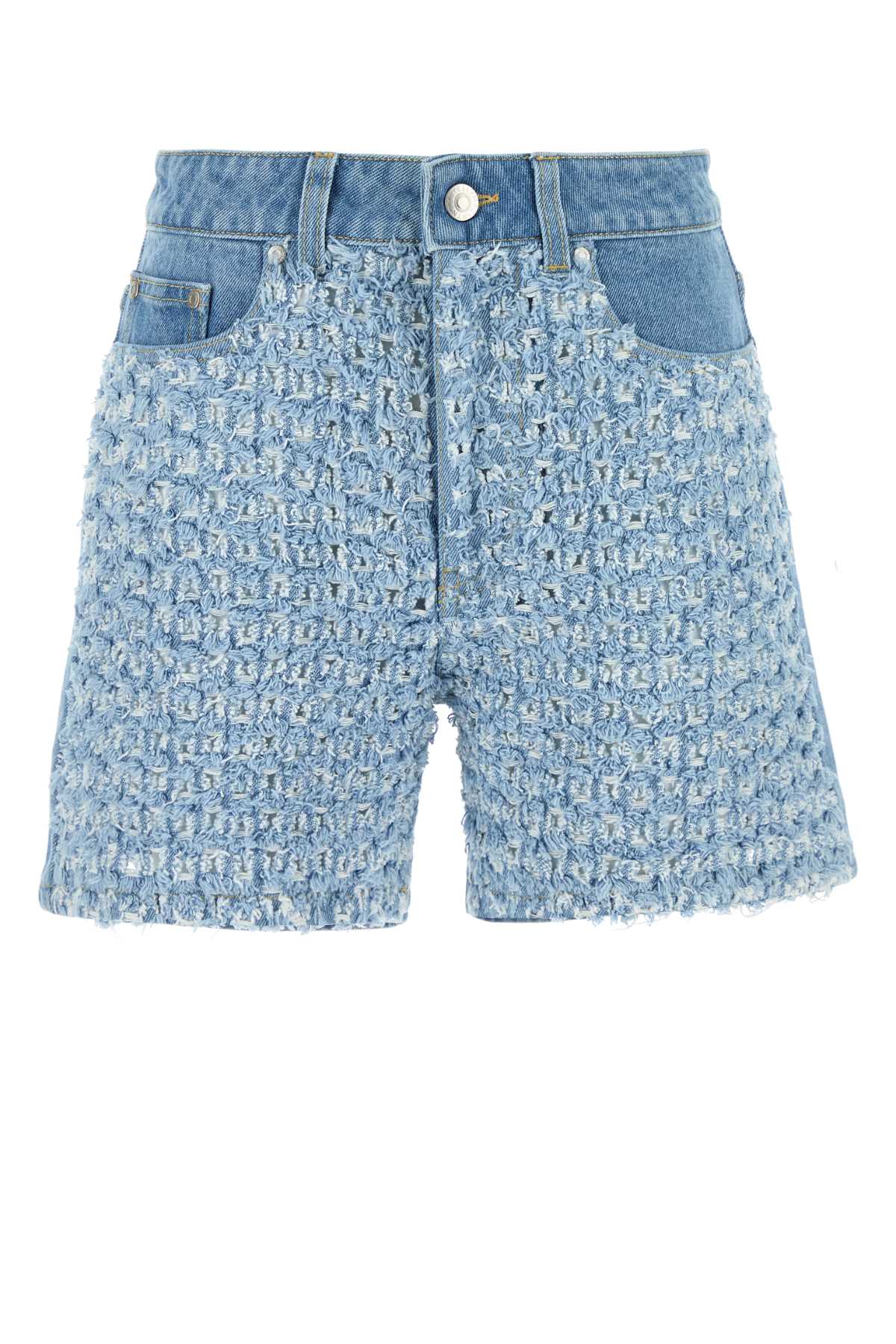 STELLA McCARTNEY Women's Denim Mini Shorts