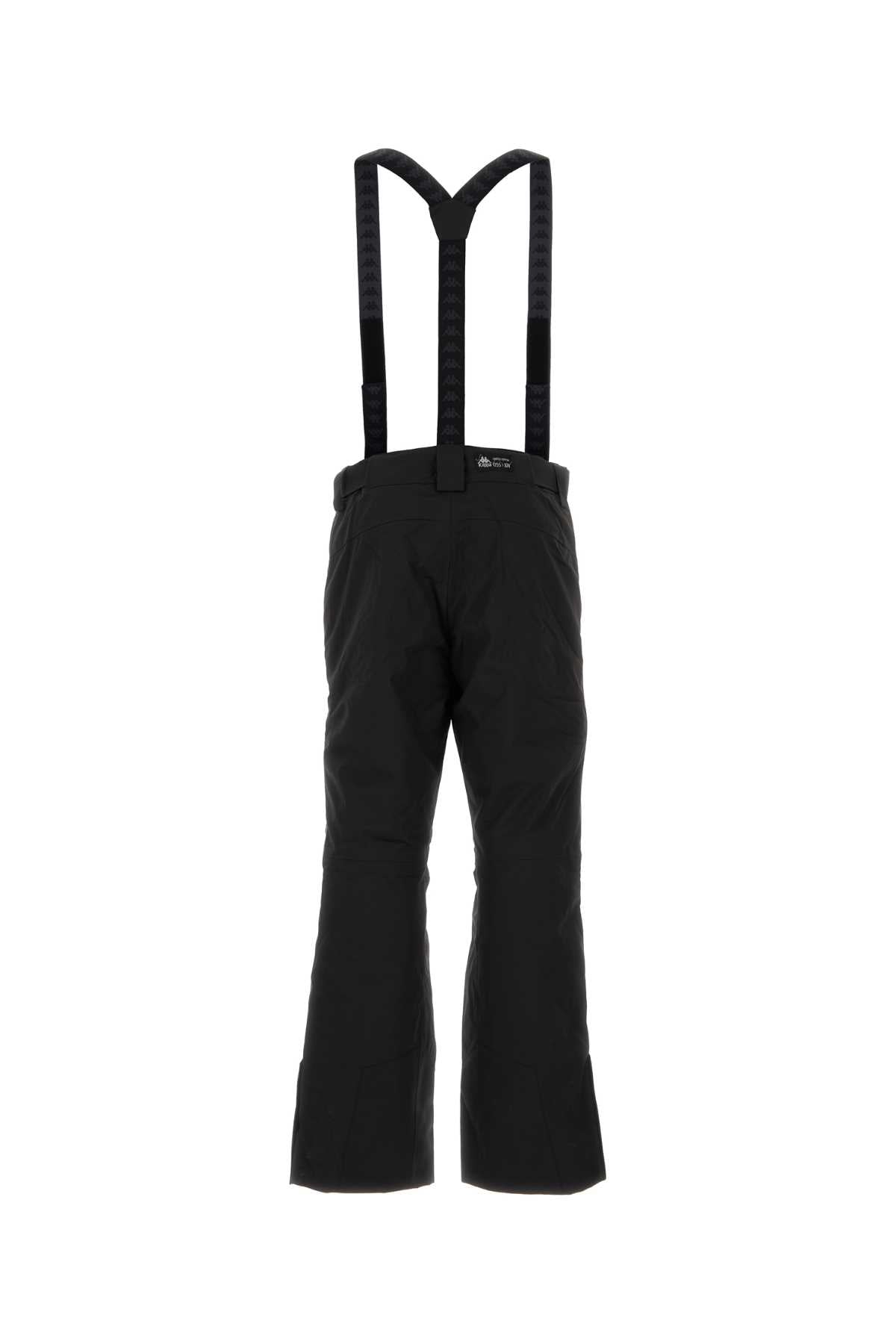 KAPPA Men's Black Polyester Ski Pants