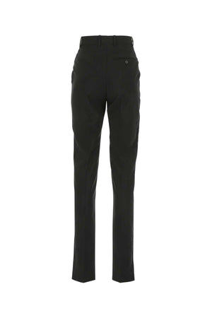 ALEXANDER MCQUEEN Elegant Wool Cigarette Pant for Women