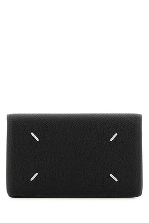 MAISON MARGIELA Mini Leather Card Holder - Elegant and Compact