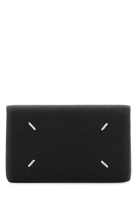 MAISON MARGIELA Mini Leather Card Holder - Elegant and Compact