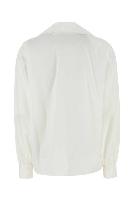 CHLOE Classic White Poplin Shirt