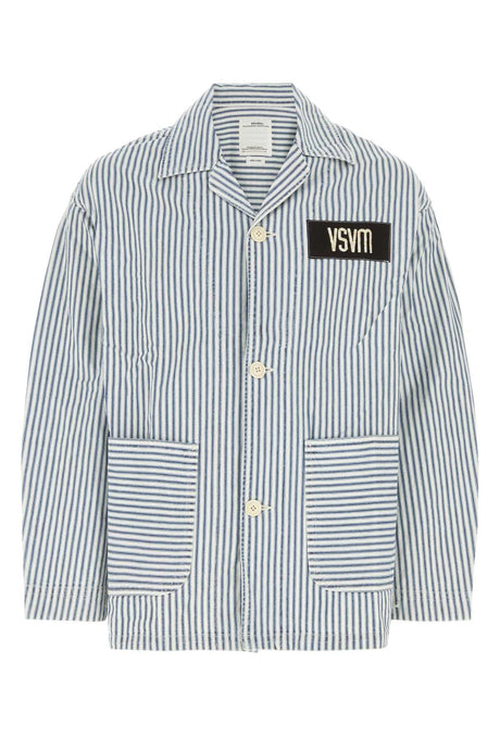 VISVIM Embroidered Denim Blazer for Men