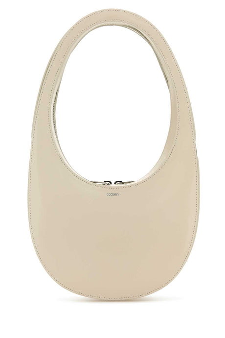 COPERNI Chic Ivory Mini Leather Swipe Handbag