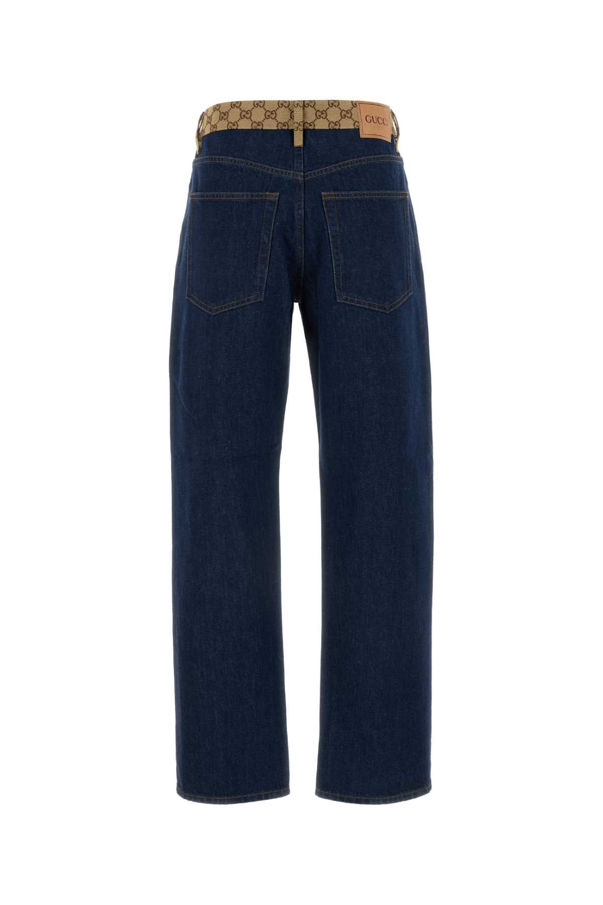 GUCCI Classic High-Waisted Denim Jeans for Women - 25S