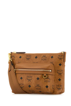 MCM Mini Printed Canvas Crossbody Handbag