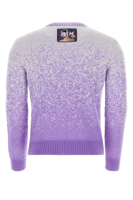 MCM Two-Tone Nylon Blend Sweater