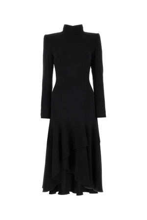 DRIES VAN NOTEN Chic Black T-Shirt Dress