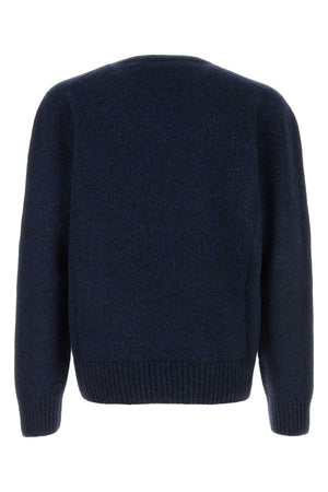 ALEXANDER MCQUEEN Melange Wool Blend Sweater for Men