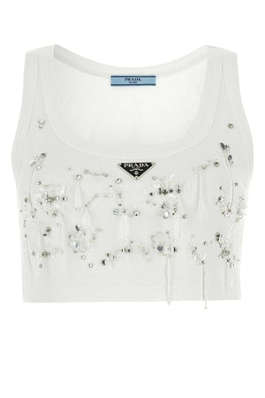 PRADA Chic Cotton Crop Top for Women