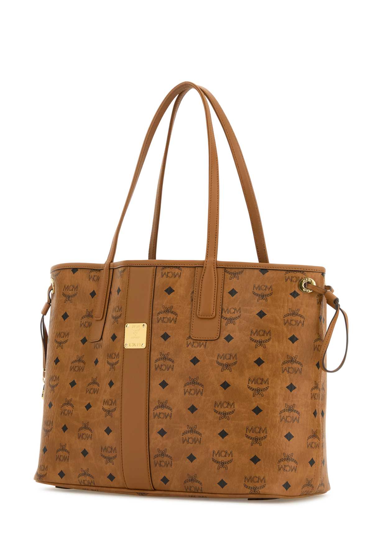 MCM Medium Printed Canvas Liz Shopping Handbag