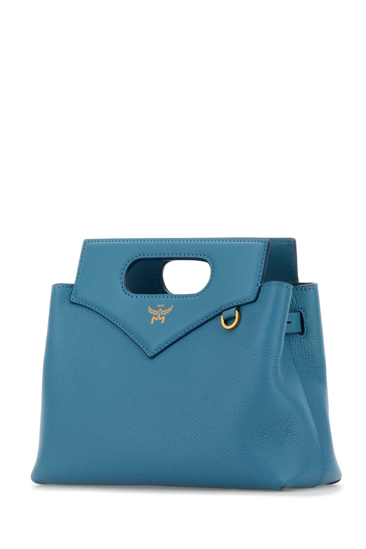 MCM Mini Soft Diamond Handbag - Turquoise