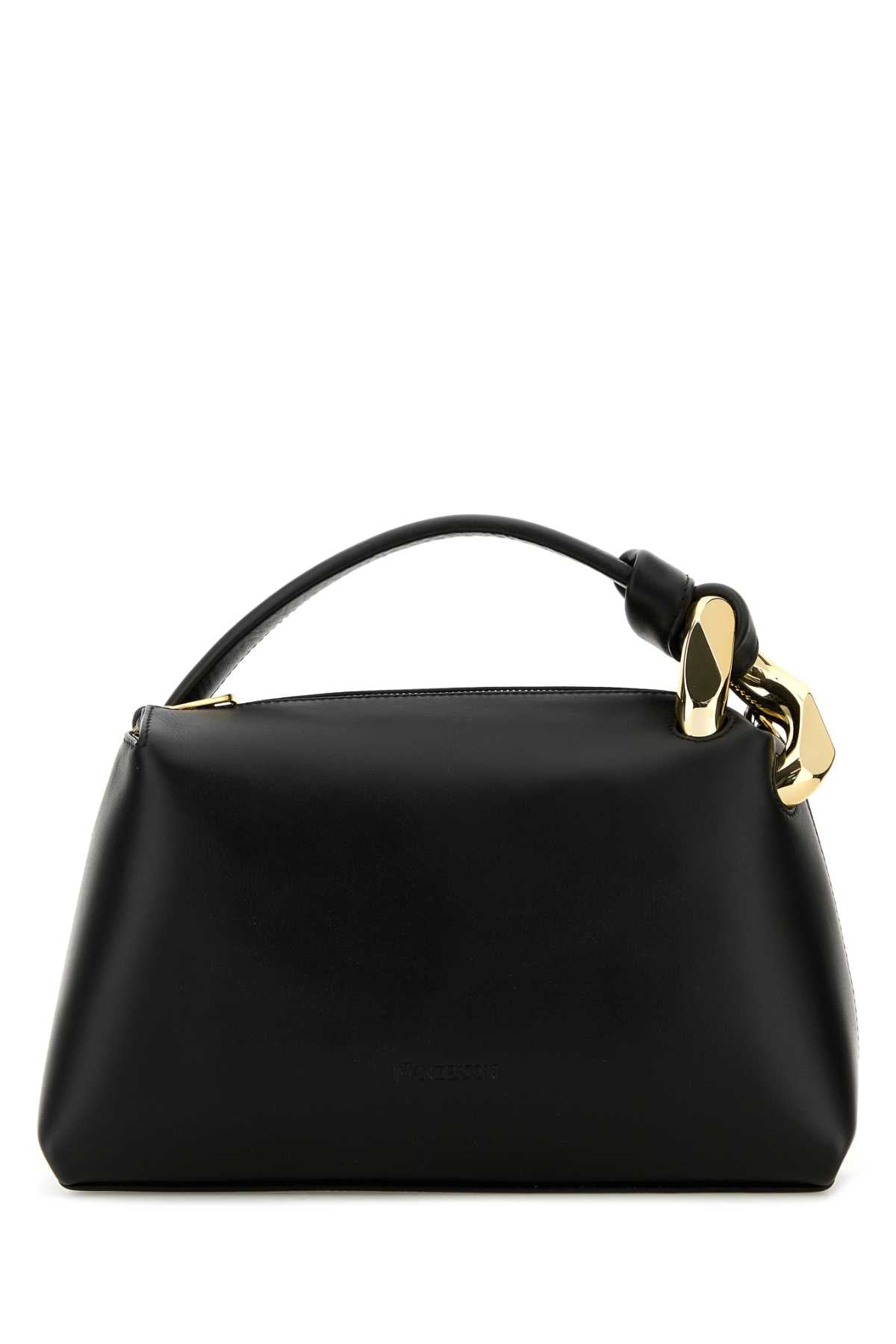 JW ANDERSON Black Leather Medium Corner Handbag