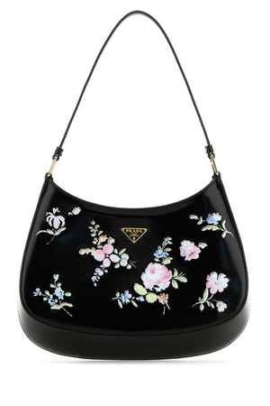 PRADA Mini Leather Cleo Shoulder Handbag - Stylish and Sophisticated