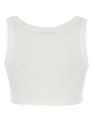 PRADA Chic Cotton Crop Top for Women